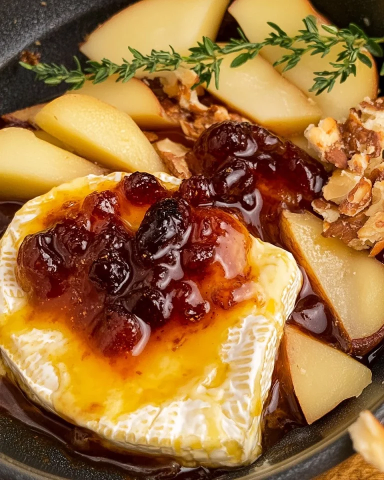 Baked-Brie-and-Preserves-Recipe