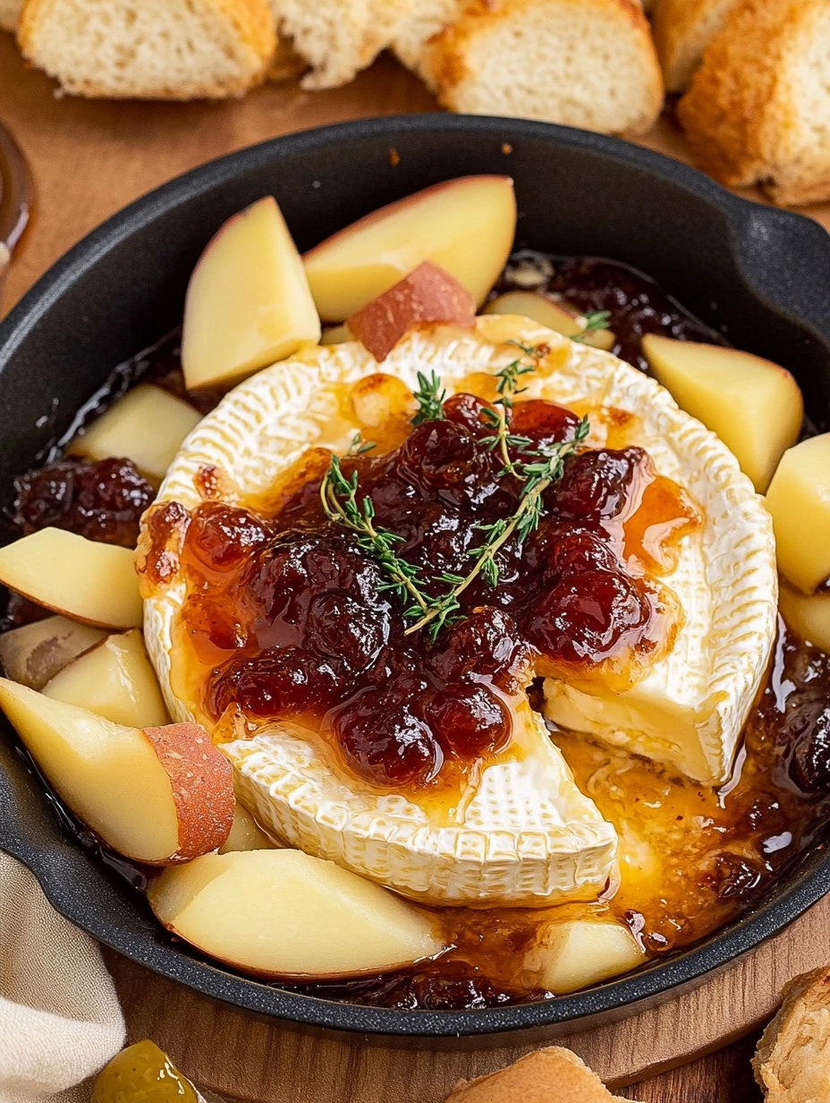 Baked Brie and Preserves