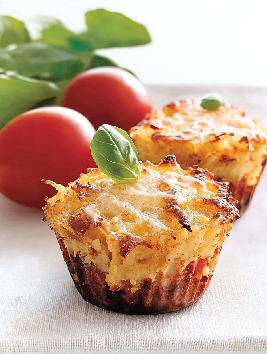 Baked Parmesan Hash Brown Cups