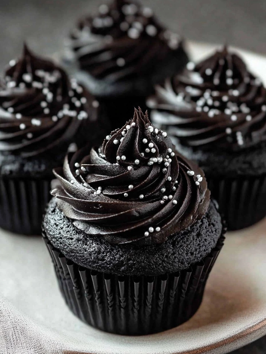 Black Cupcakes