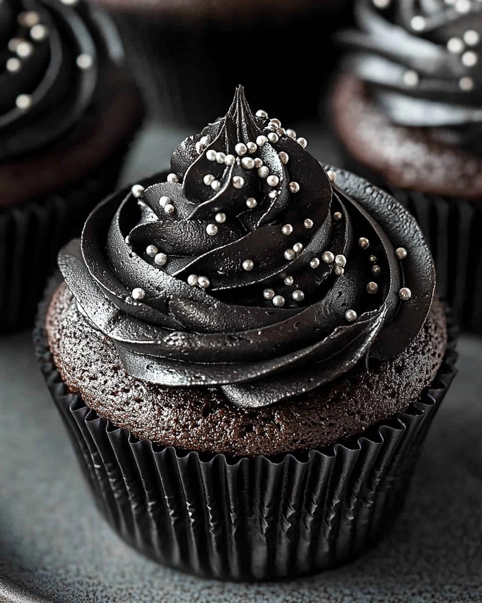 Black Cupcakes