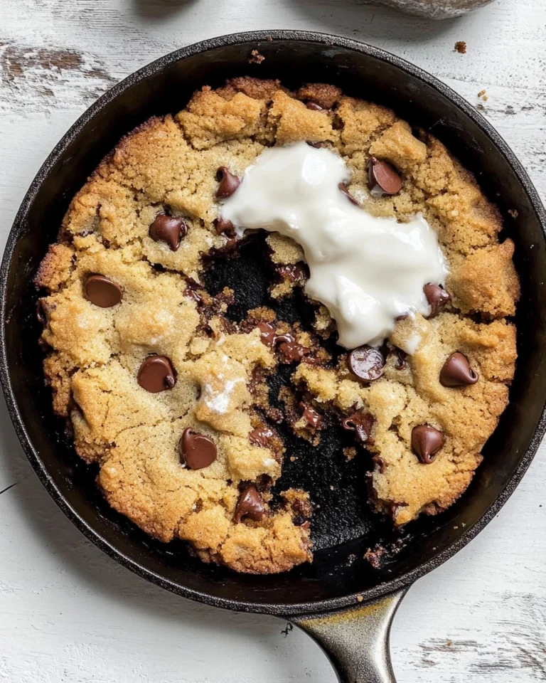 Chewy-Gooey-Chocolate-Chip-Skillet-Cookie-Recipe