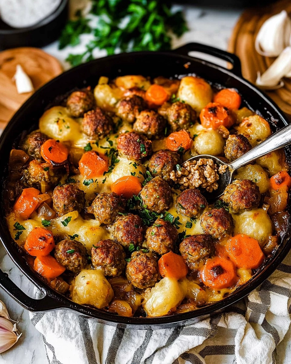 Classic Meatball Casserole 