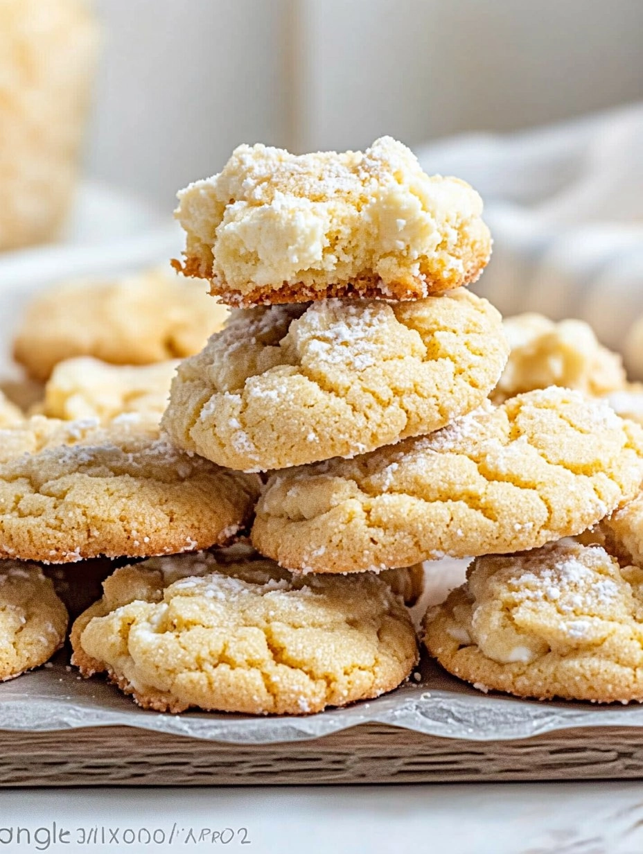 Cream Cheese Cake Mix Cookies