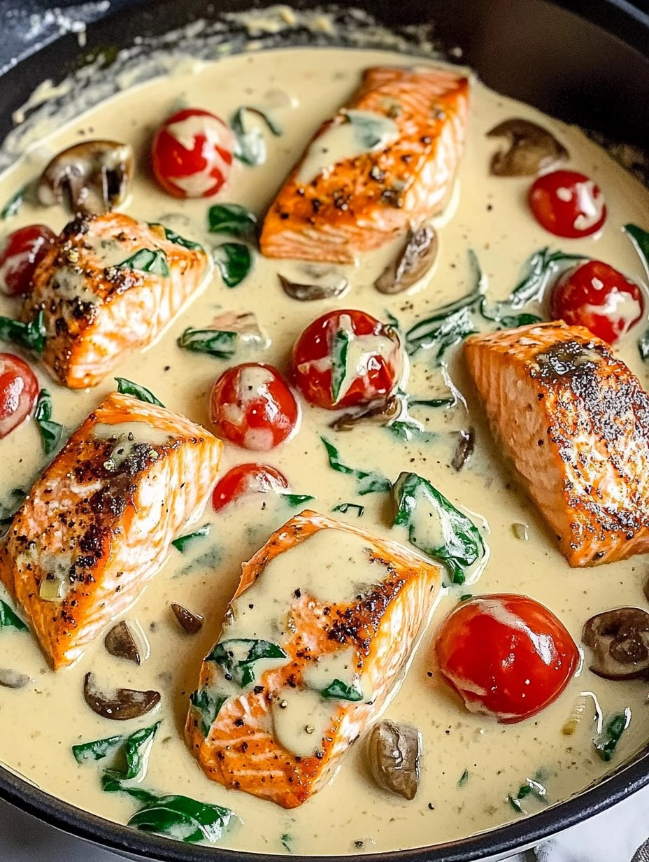 Creamy Tuscan Salmon