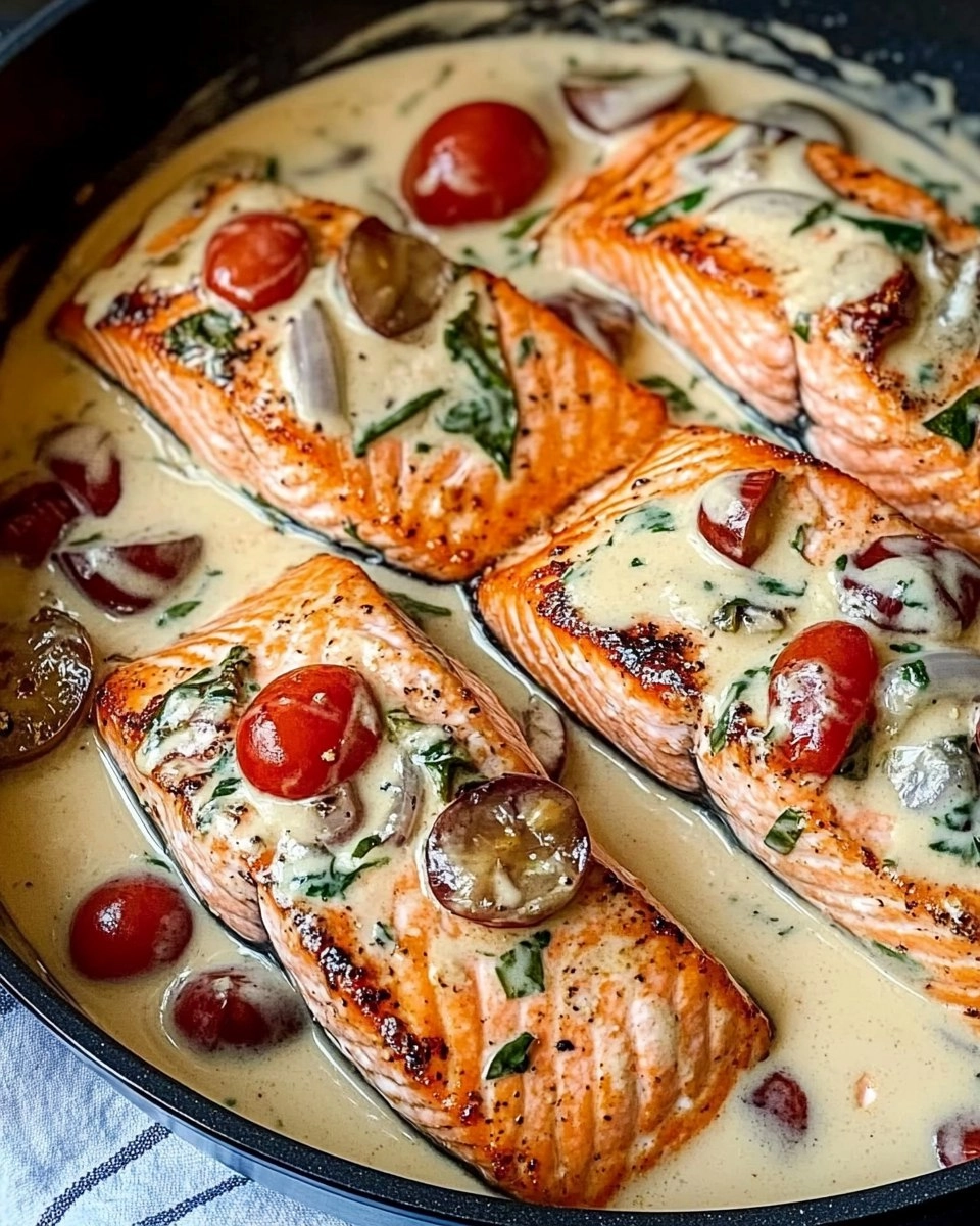 Creamy Tuscan Salmon
