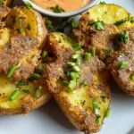 Crispy-Smashed-Potatoes-with-Garlic-Zaatar-Recipe