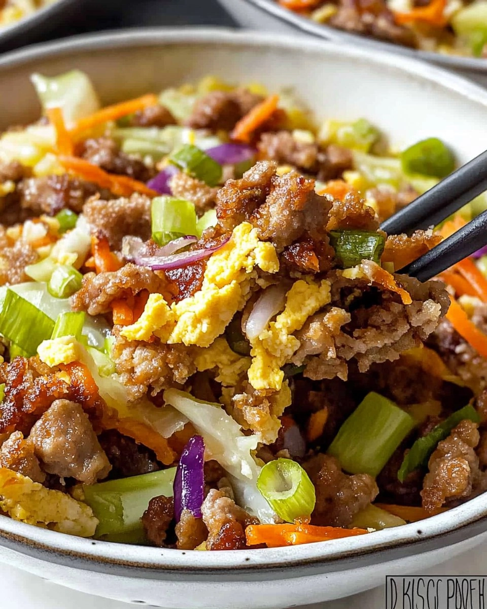 Deconstructed Egg Rolls