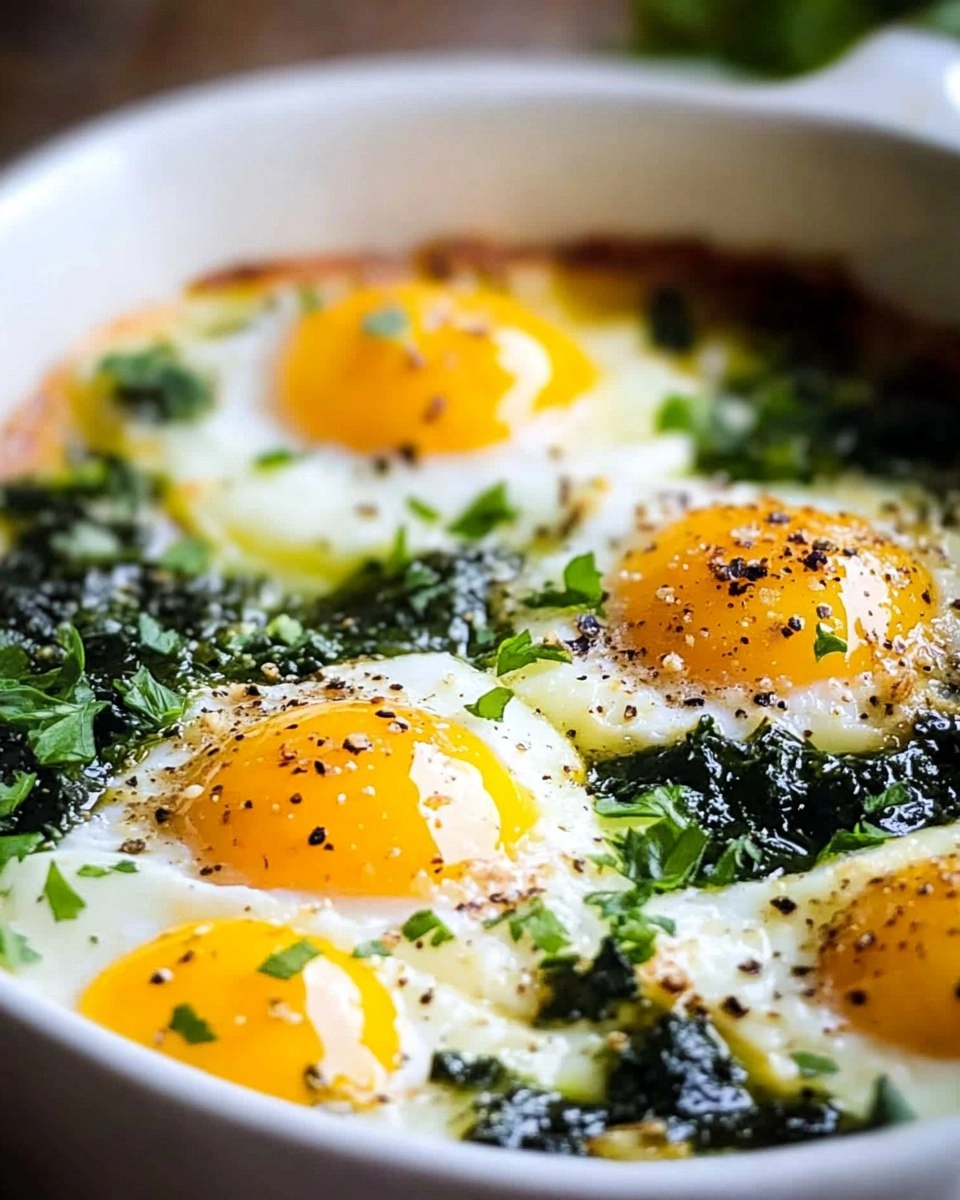 Easy Baked Eggs Florentine 13 Easy-Baked-Eggs-Florentine-Recipe