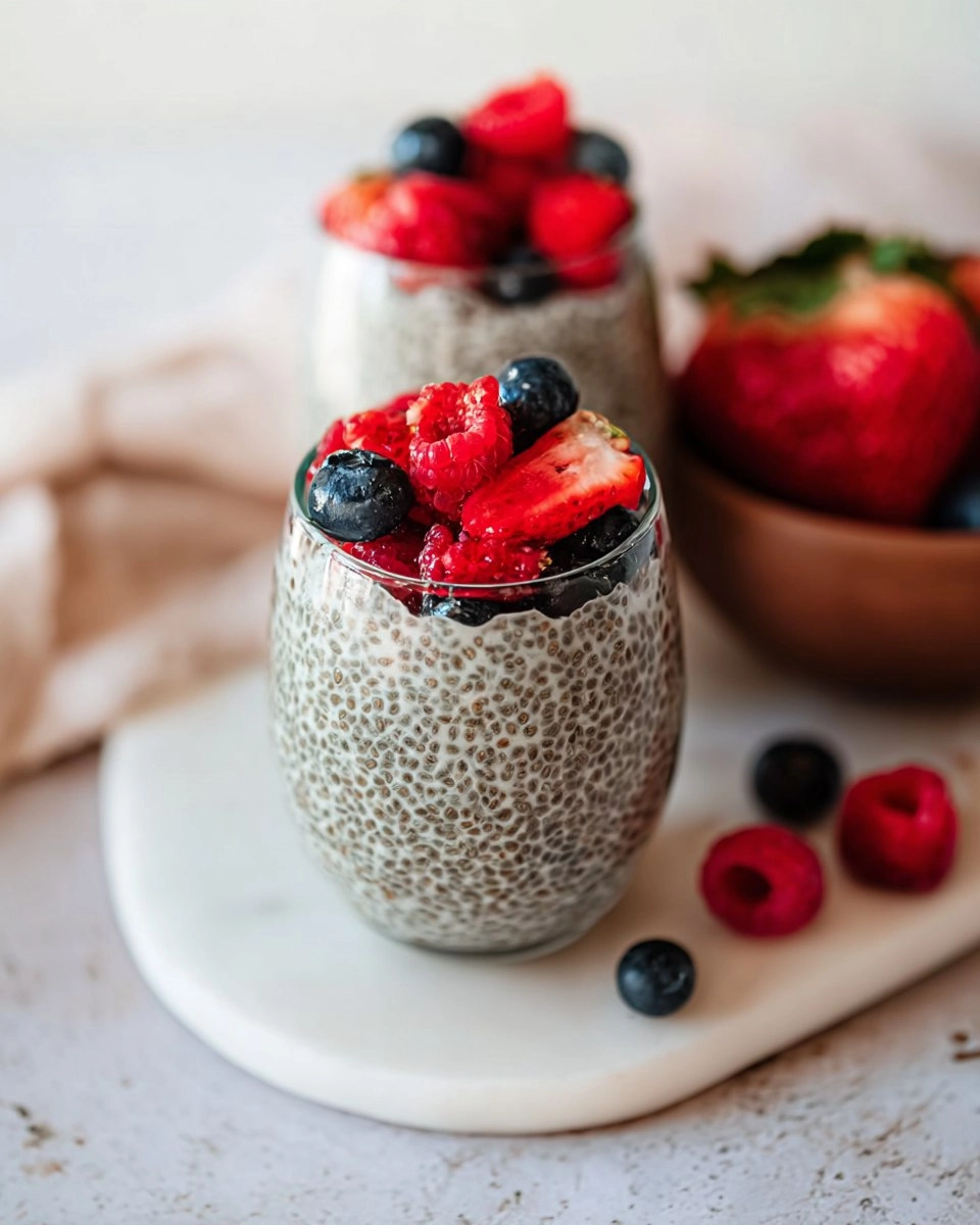Easy Chia Pudding Valentine