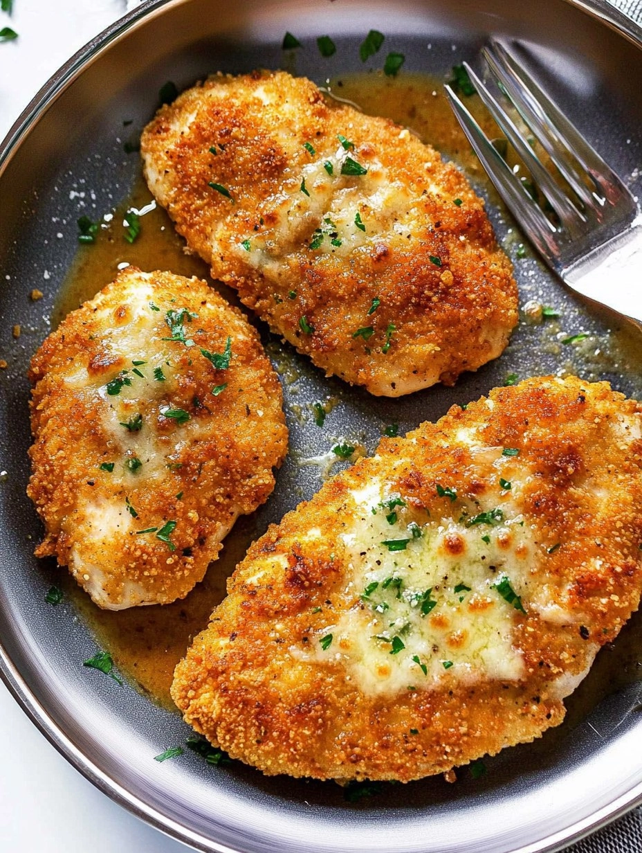 Easy Chicken Parmesan | Crispy Pan-Fried Chicken Breast