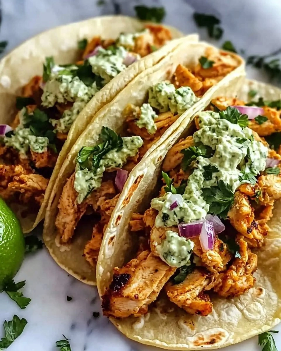 Easy Chicken Street Tacos