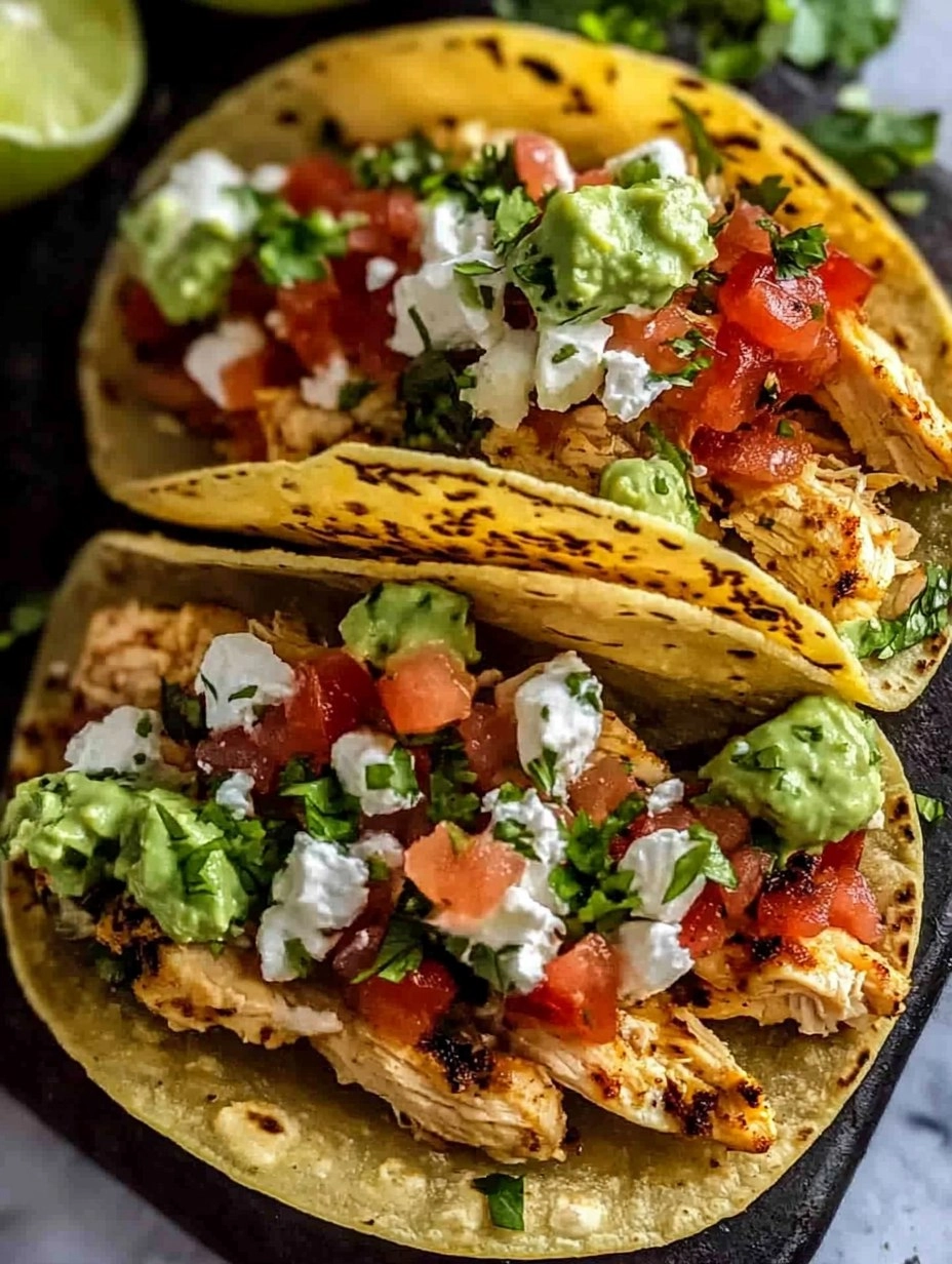 Easy Chicken Street Tacos