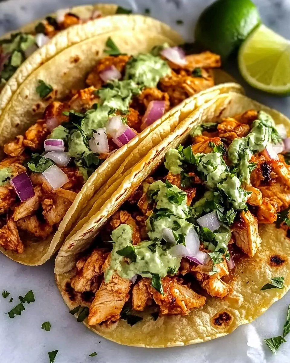 Easy Chicken Street Tacos