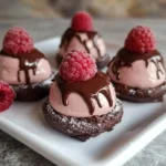 Easy-Chocolate-Raspberry-Mousse-Domes-Recipe