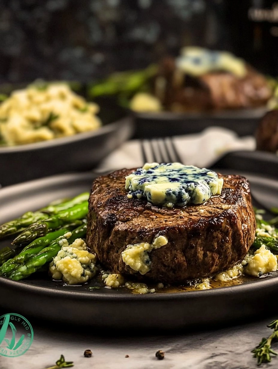 Filet Mignon with Blue Cheese Butter