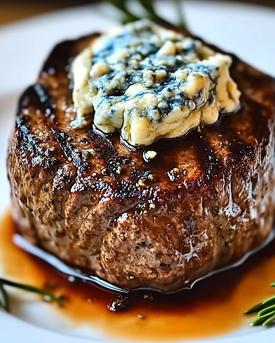 Filet Mignon with Blue Cheese Butter