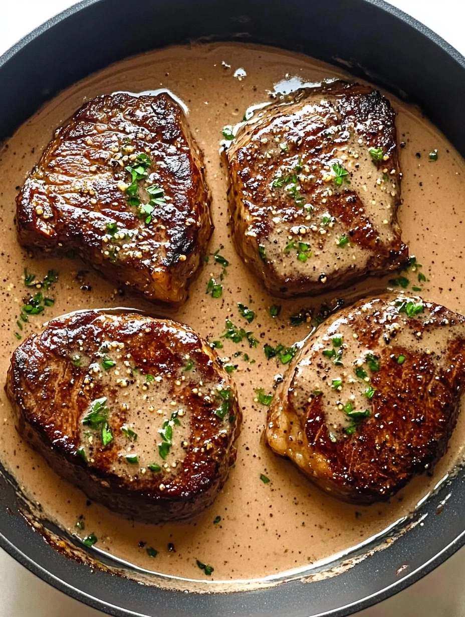 Filet Mignon with Dijon Sauce