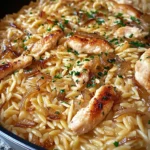 French-Onion-Chicken-Orzo-Recipe