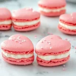 Galentines-Brunch-Foods-Heart-Shaped-Macarons-Recipe