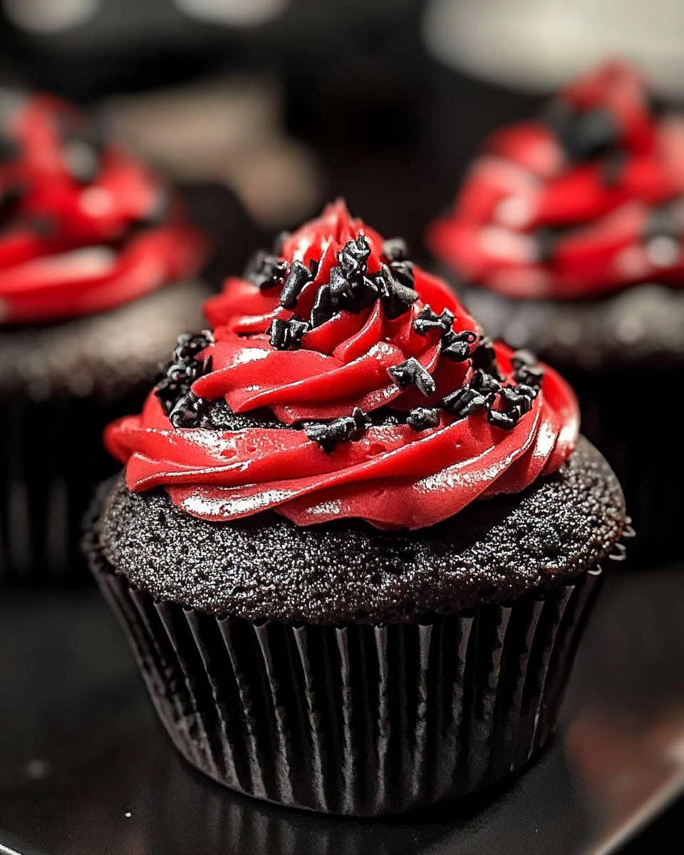 Goth Cupcakes