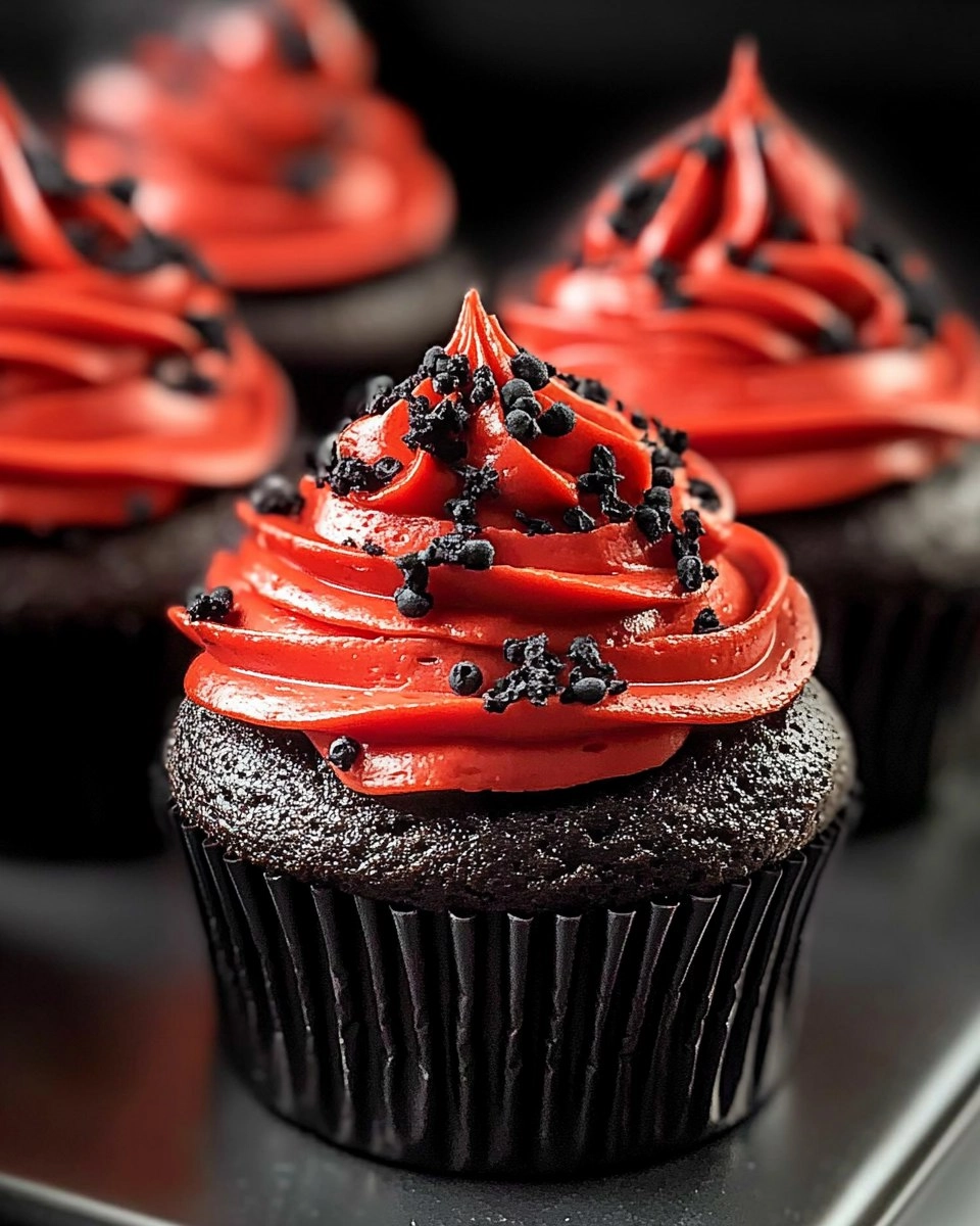 Goth Cupcakes