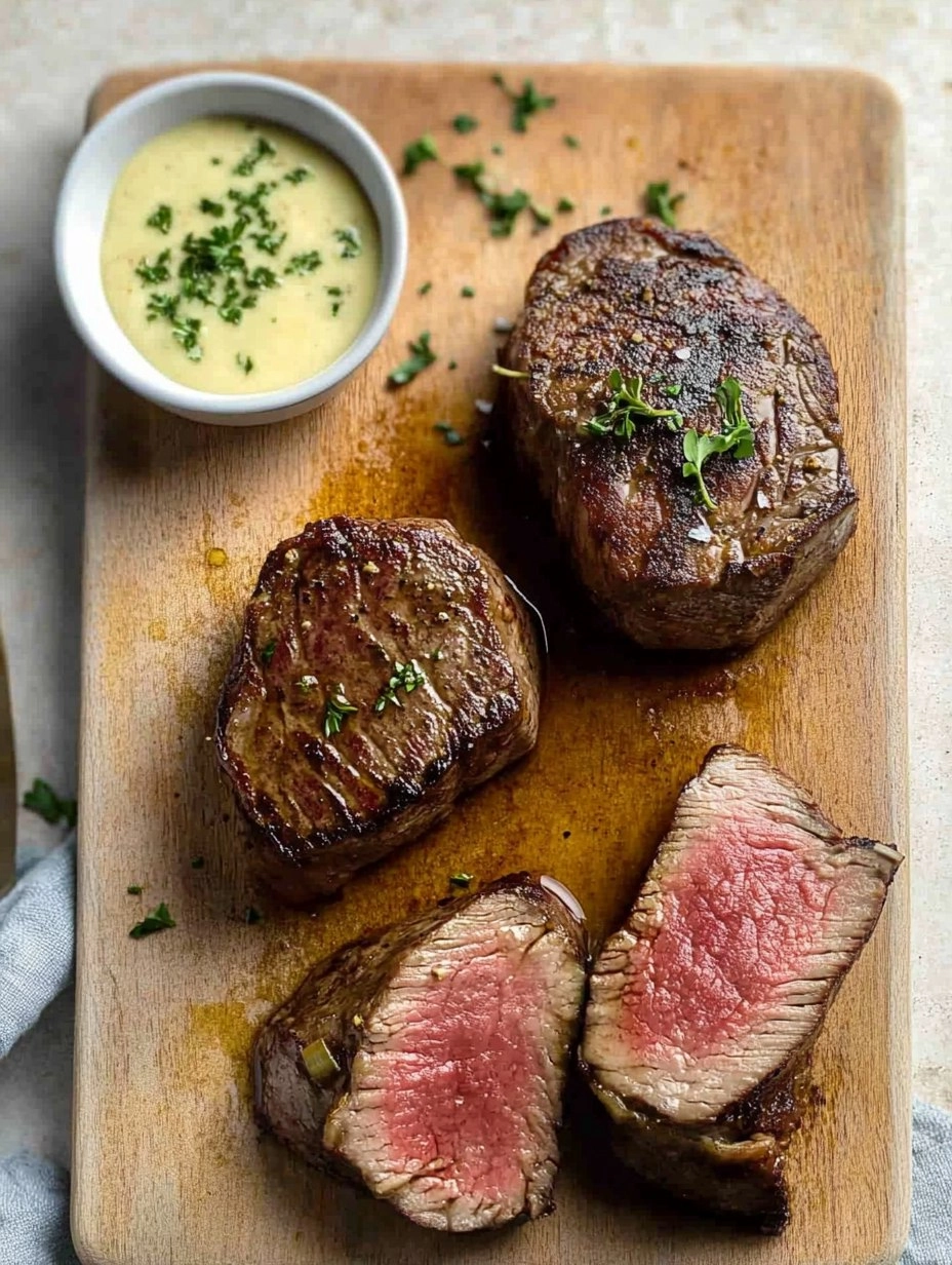 Healthy Juicy Air Fryer Filet Mignon