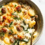 Healthy-Pesto-Sausage-Gnocchi-Bake-Recipe
