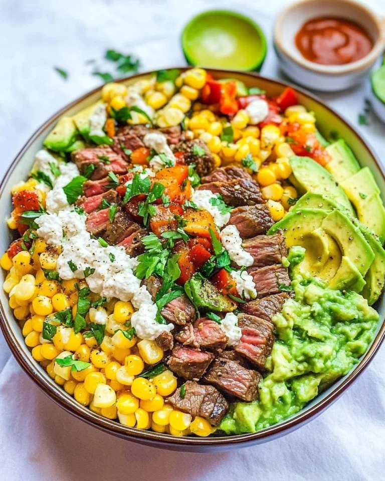 Healthy-Steak-Avocado-Corn-Bowl