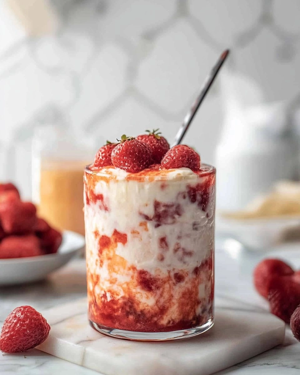 Korean Strawberry Milk