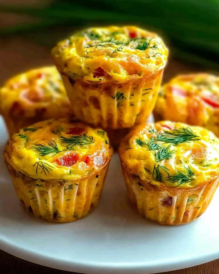 Mini-Frittata-Muffins-with-Dill-Recipe