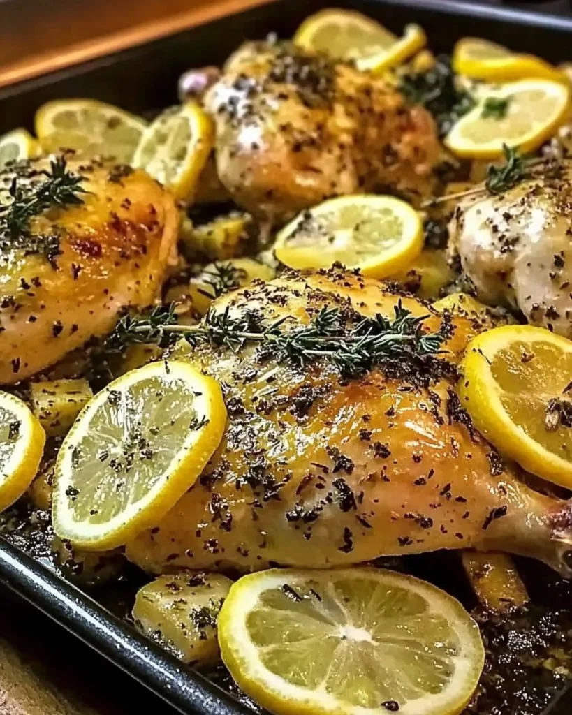 One-Pan-Lemon-Herb-Roasted-Chicken-Recipe