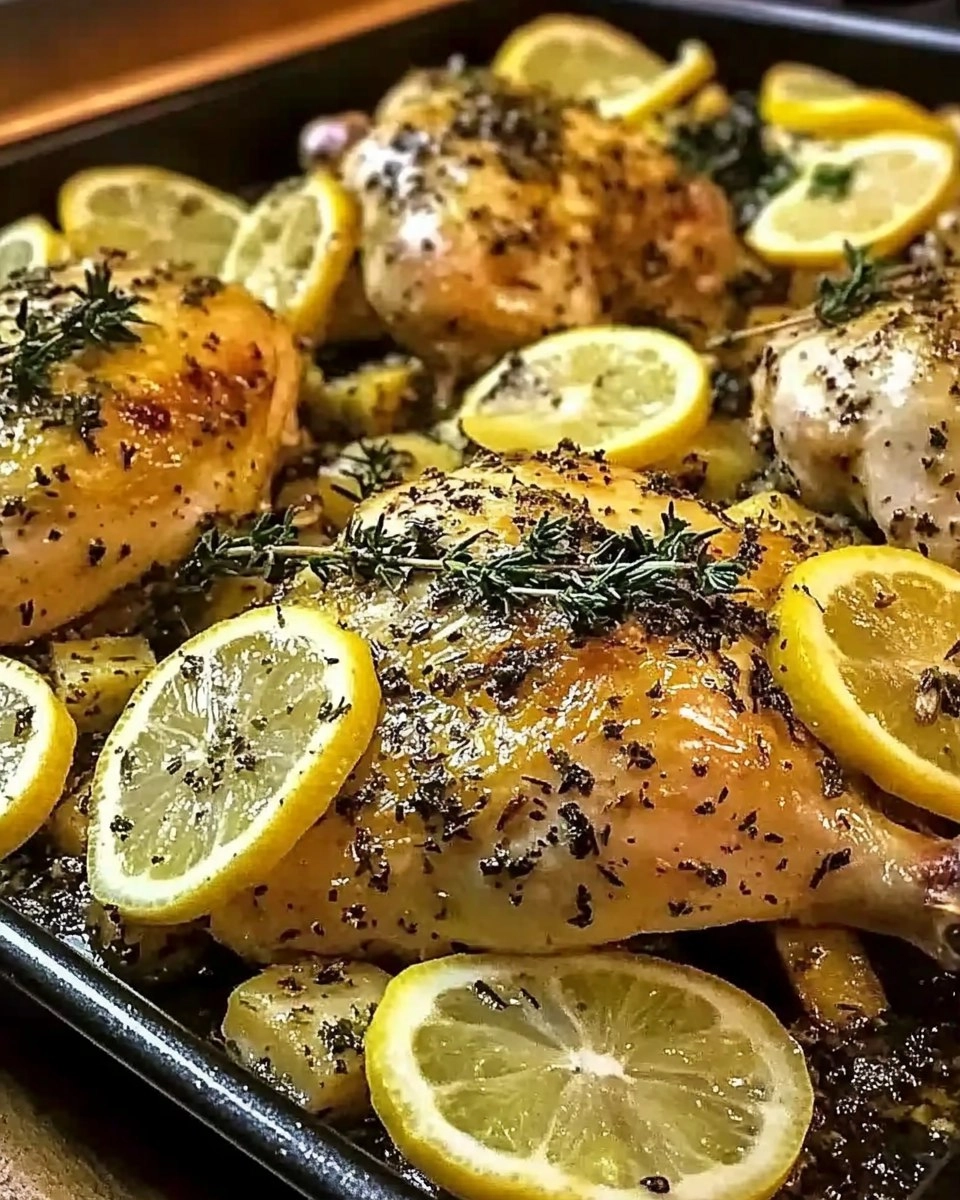 One-Pan Lemon Herb Roasted Chicken