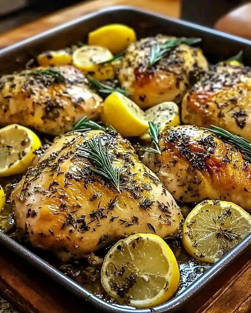 One-Pan Lemon Herb Roasted Chicken