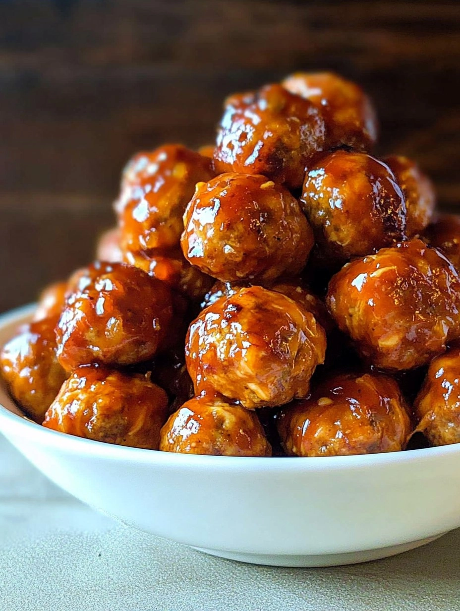 Orange Chicken Meatballs 