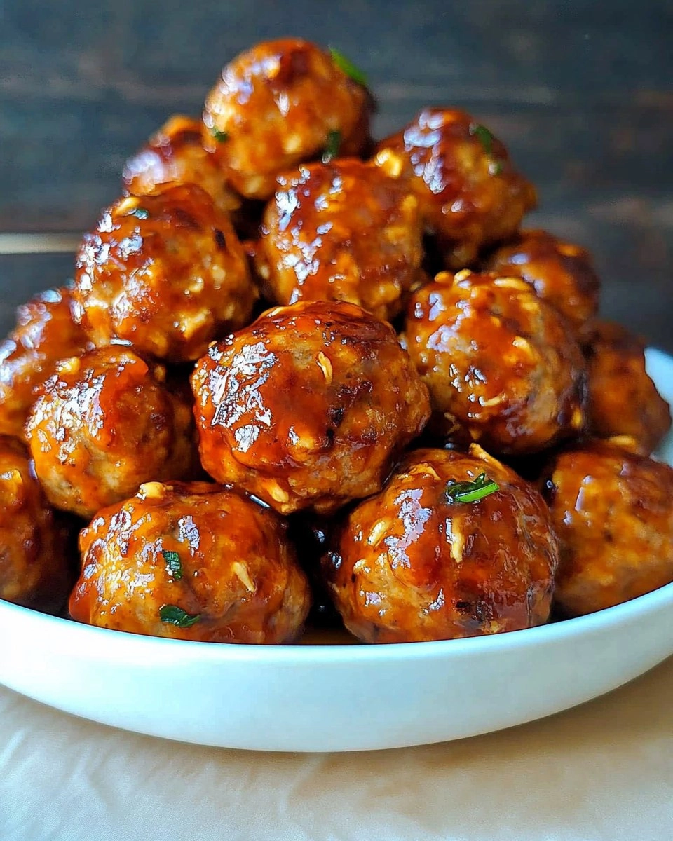 Orange Chicken Meatballs 