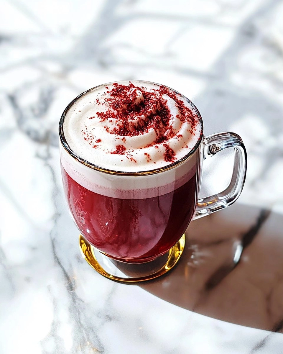 Red Wine Latte