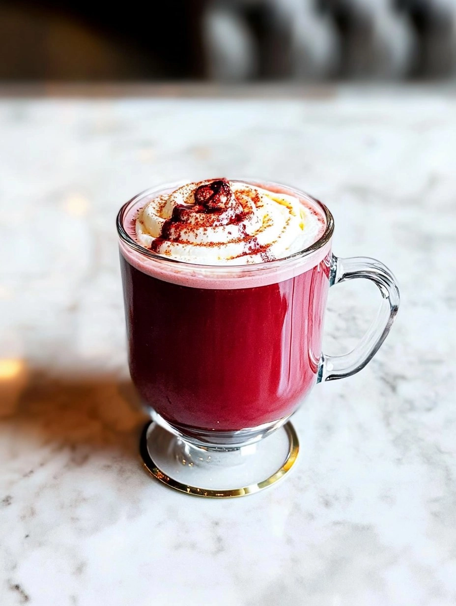 Red Wine Latte