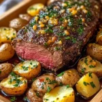 Roast-Sirloin-with-Potato-Bake-Recipe