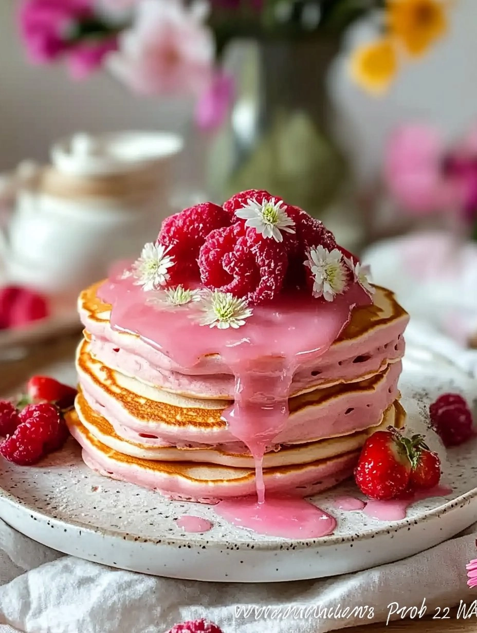Romantic Brunch Ideas Pink Pancakes 116 Romantic Brunch Ideas Pink Pancakes
