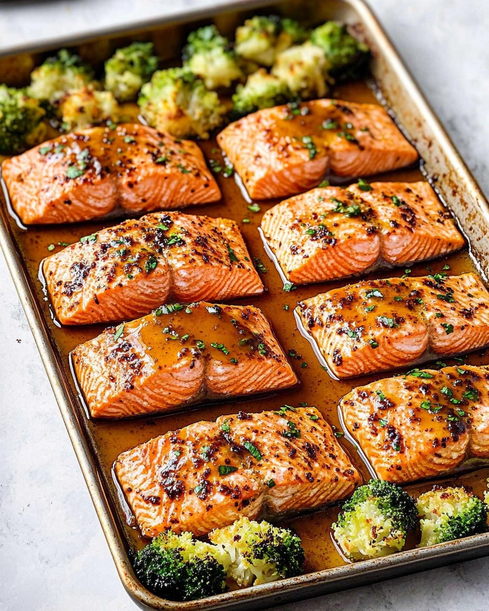 Sheet-Pan Honey Mustard Salmon