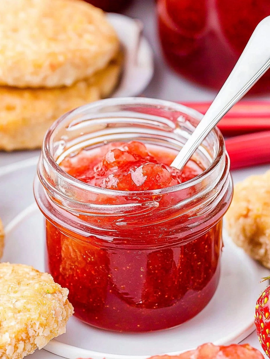 Strawberry Rhubarb Preserves