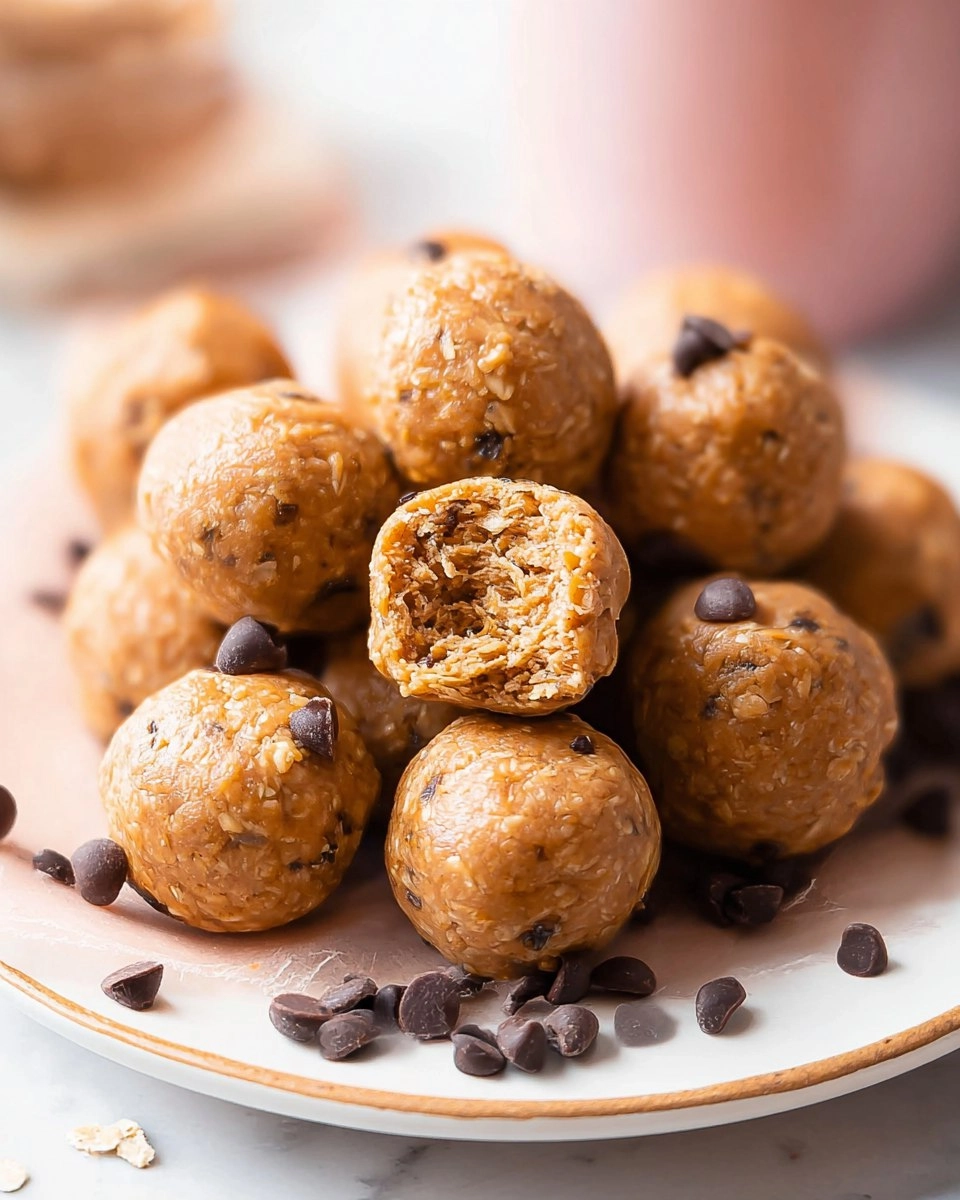 Valentine Peanut Butter Protein Balls