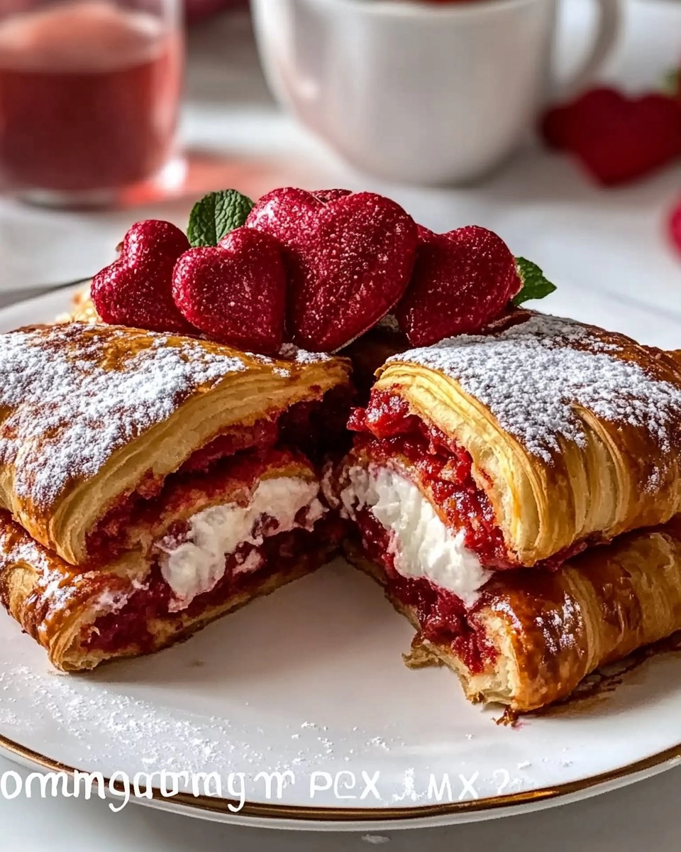 Valentine's Brunch Croissant Bake 11 Valentines-Brunch-Croissant-Bake-Recipe