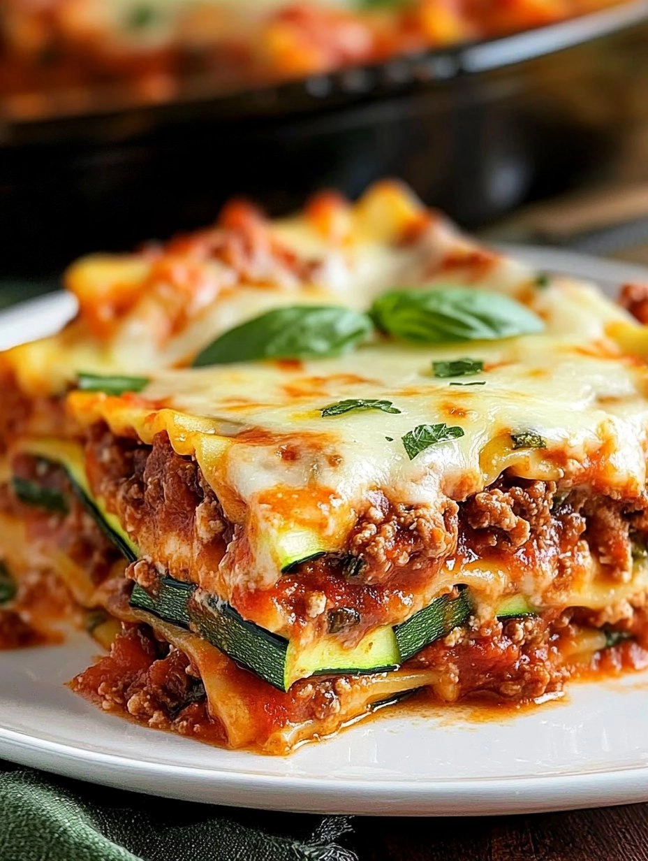 Zucchini Lasagna Bolognese