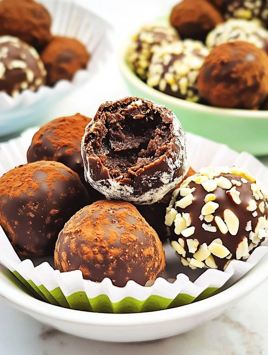 Baileys Chocolate Truffles (No-Bake Irish Cream Treats)