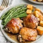 Baked-Honey-Garlic-Chicken-Thighs-with-Veggies-Recipe