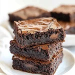 Brownies-Fudgy-Dark-Chocolate-Brownies-Recipe