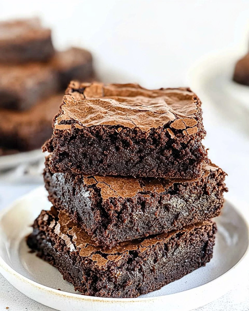 Brownies | Fudgy Dark Chocolate Brownies