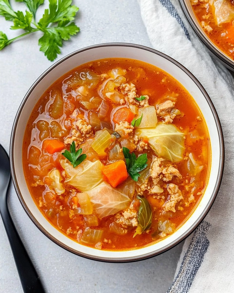 Cabbage Roll Soup (All the Flavor, No Rolling)